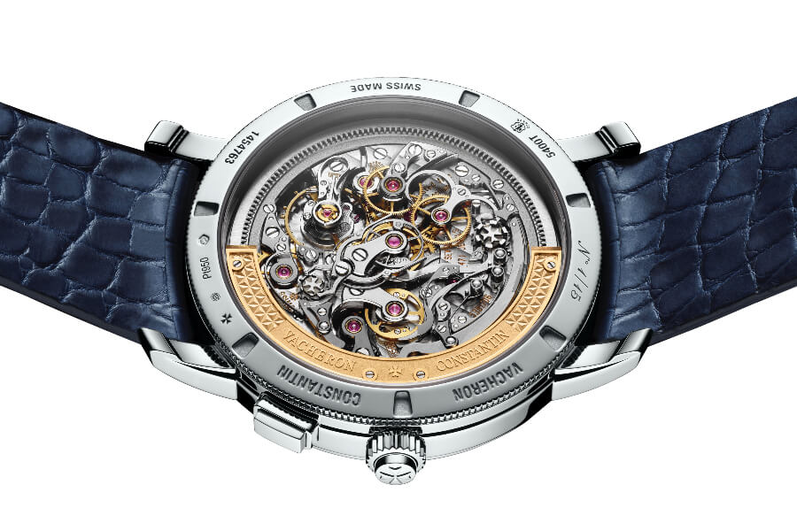 The New Vacheron Constantin Traditionnelle Split-Seconds Chronograph Ultra-Thin Collection Excellence Platine Ref. 5400T/000P-B637 In House Movement