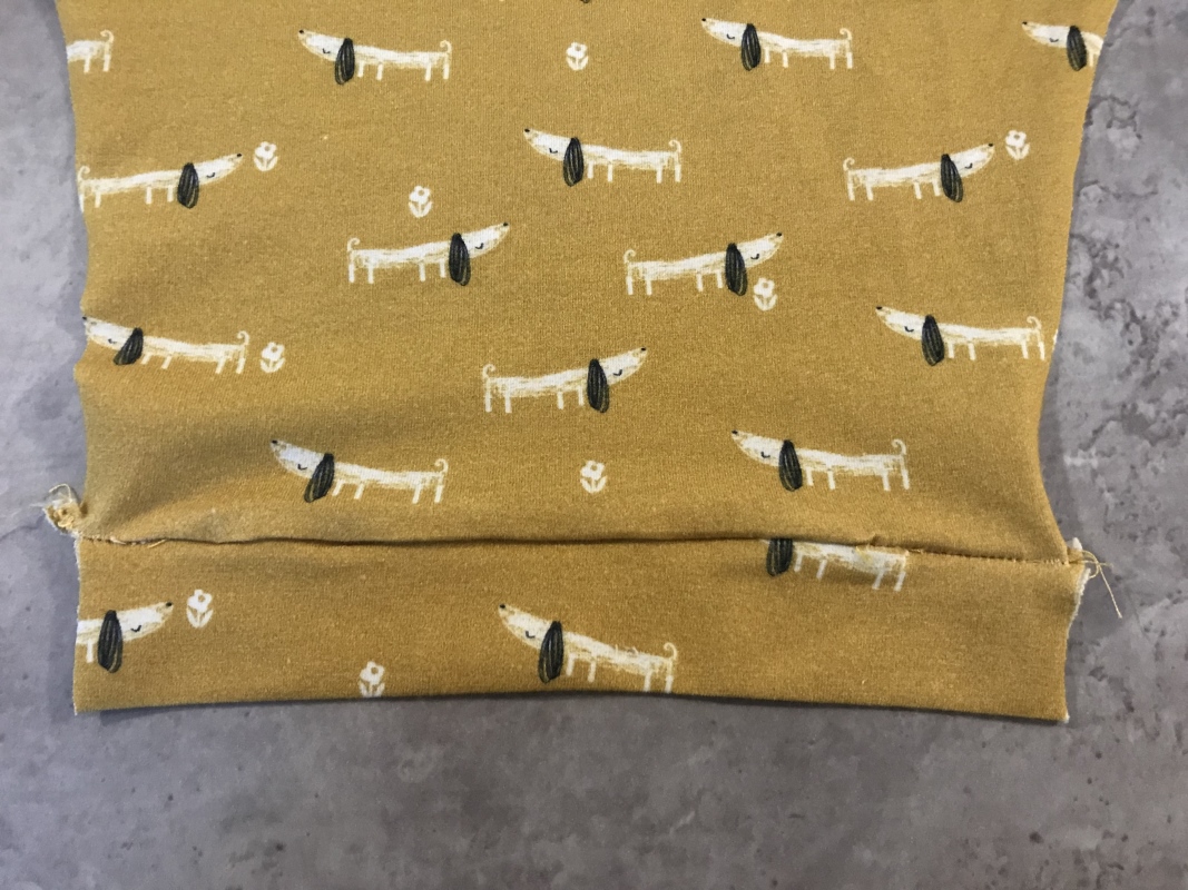 Stitching with Jersey the 'no pattern' pattern!