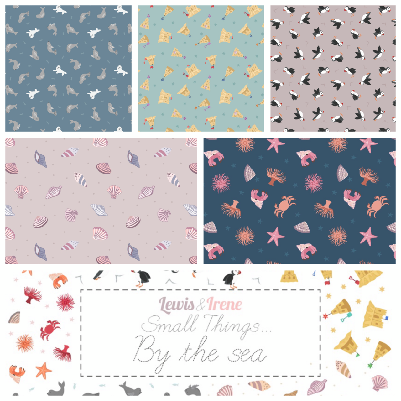 Small things by the sea by Lewis and Irene