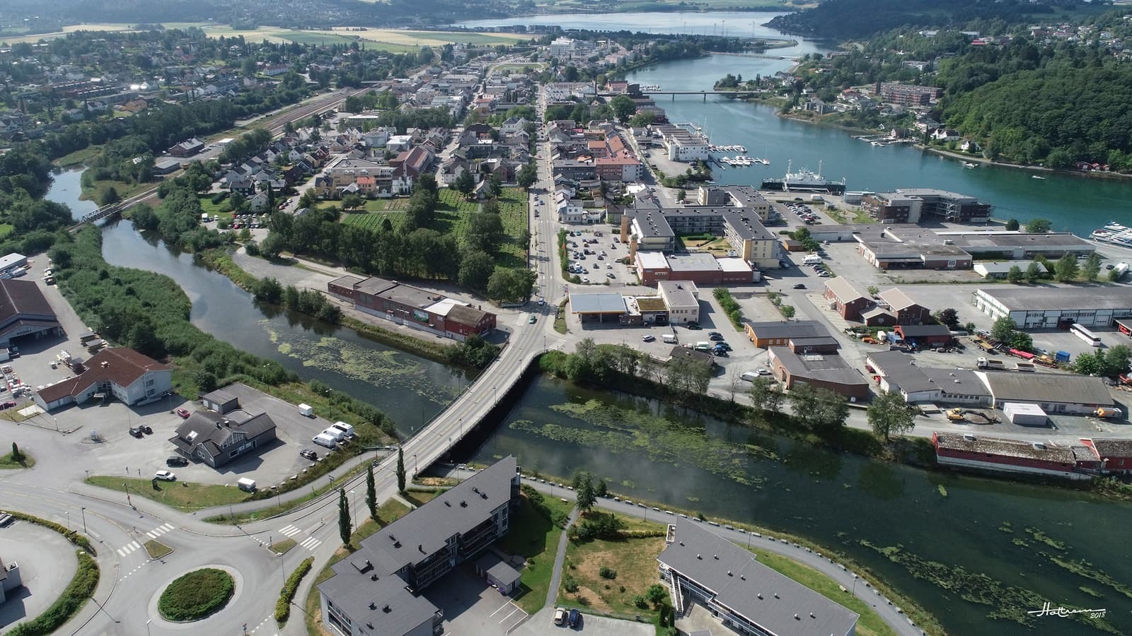 Bilder fra Levanger Sentrum