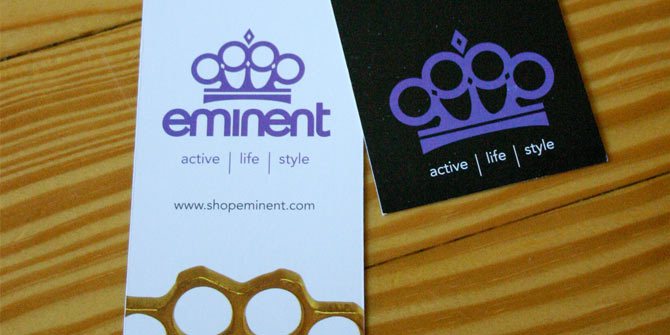 Eminent hangtag design