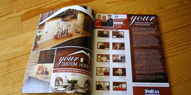 Home show magazine ad
