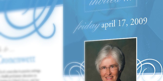 UNC Nursing School postcard design