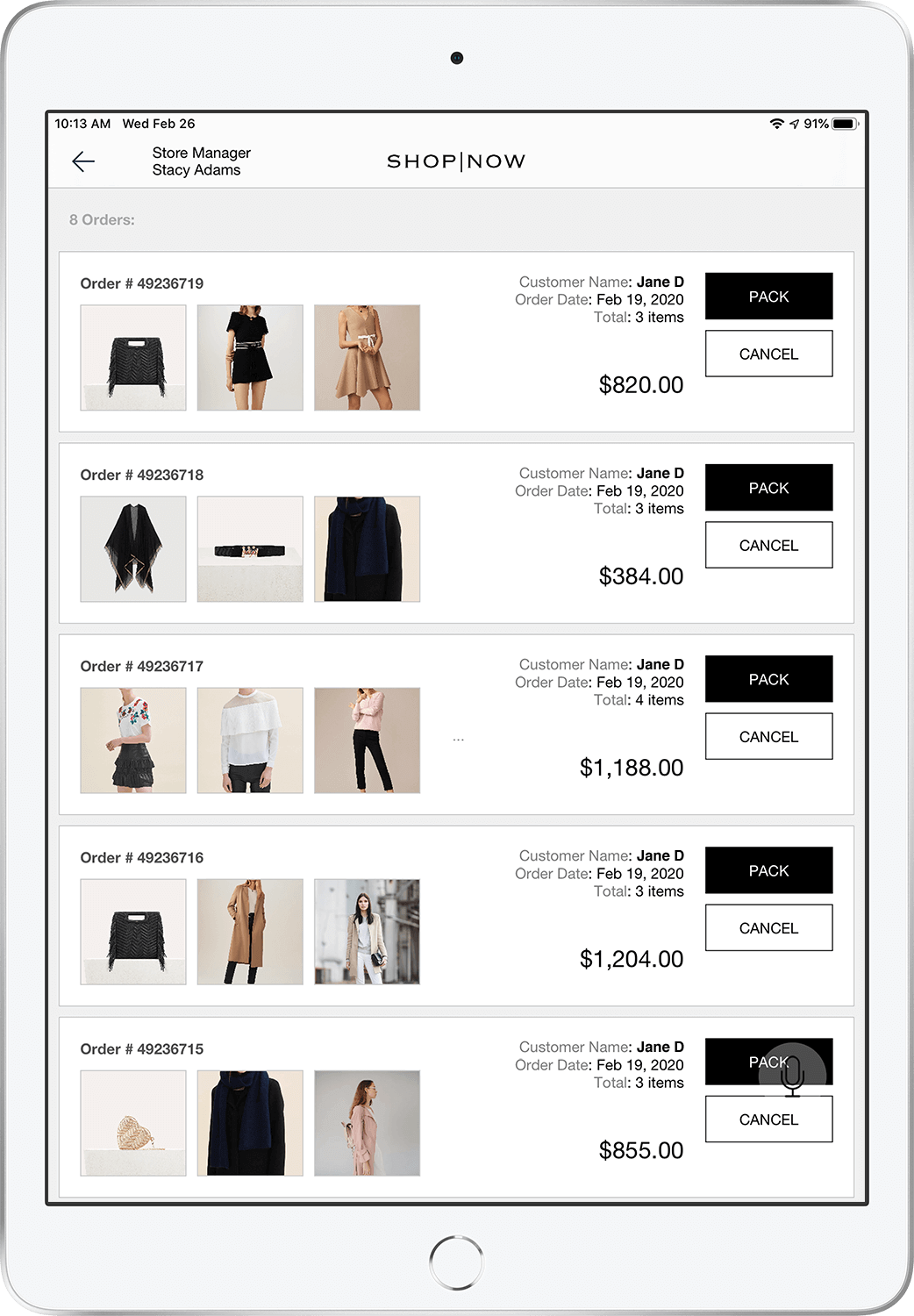 Order Management | PredictSpring