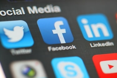 Social Media mobile icons