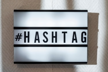 #hashtag sign