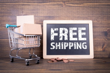 Free Shipping sign