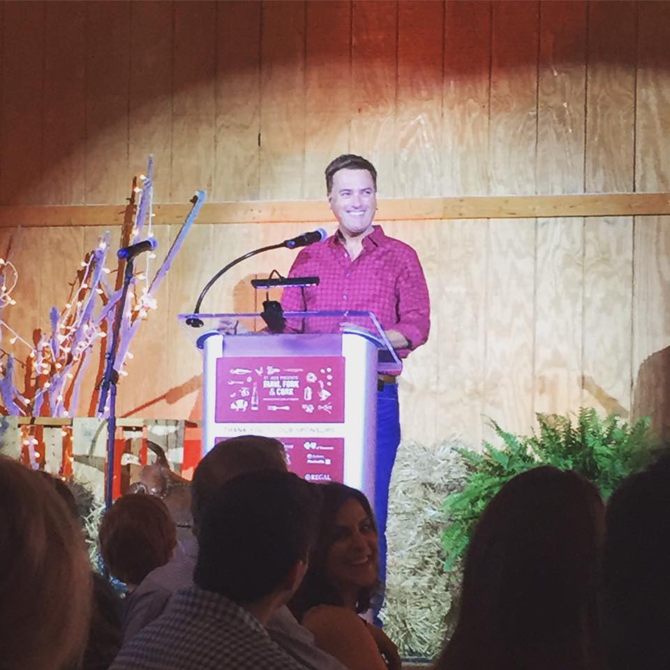 Michael W. Smith at Deer Valley Farm for Farm Fork and Cork