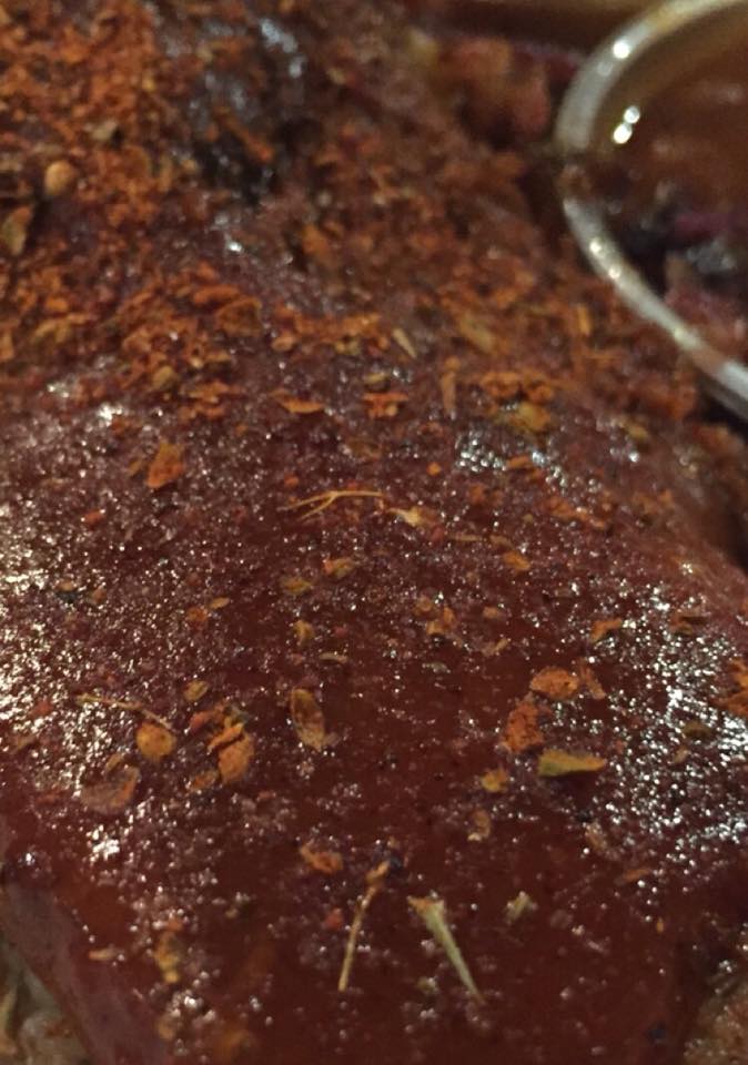 Memphis BBQ Beef brisket at Charles Vergos' Rendezvous