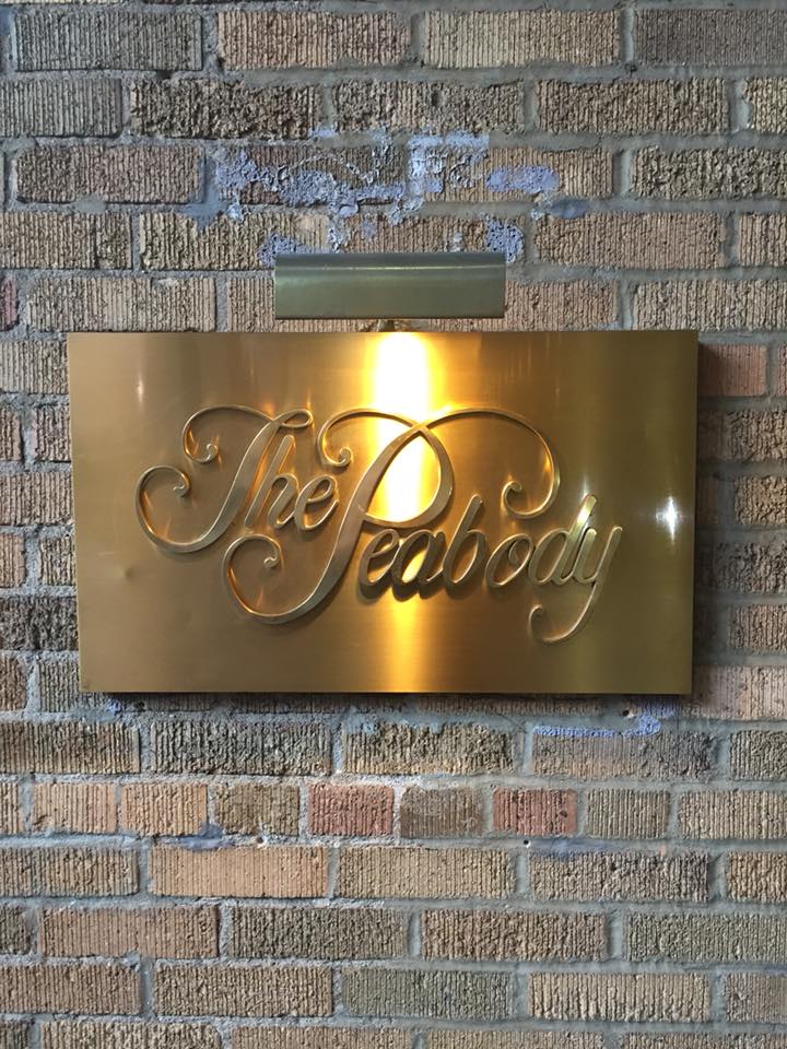 The Peabody Memphis exterior sign