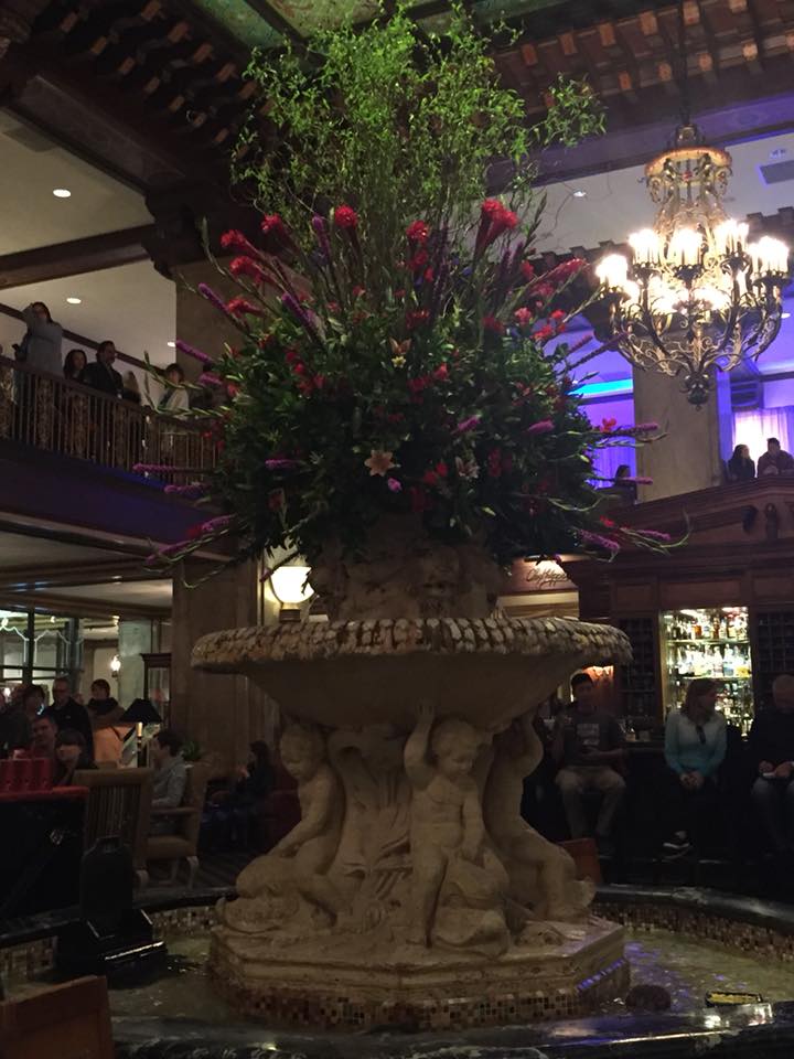 The Peabody Hotel Lobby Fountain