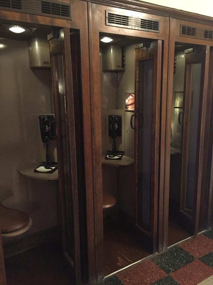 The Peabody Hotel Phone booths