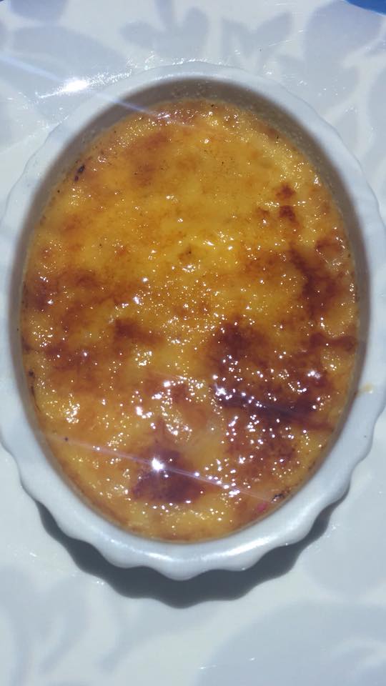 Creme Brûlée with Saffron, Cardamon, & Grand Marnier