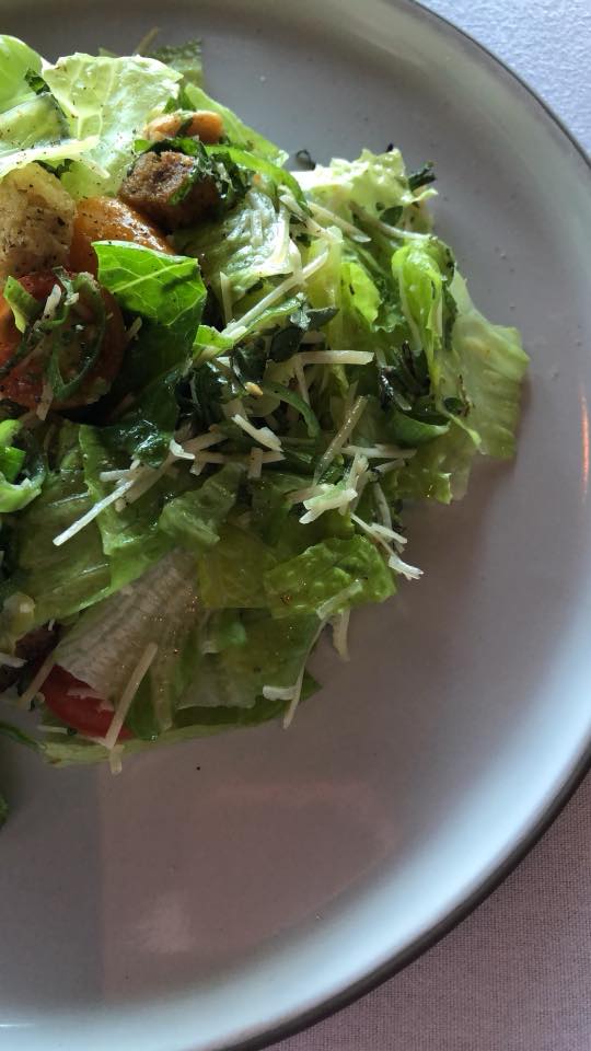 Canlis Salad - This is their great grandmother’s recipe with bacon, mint and lemon