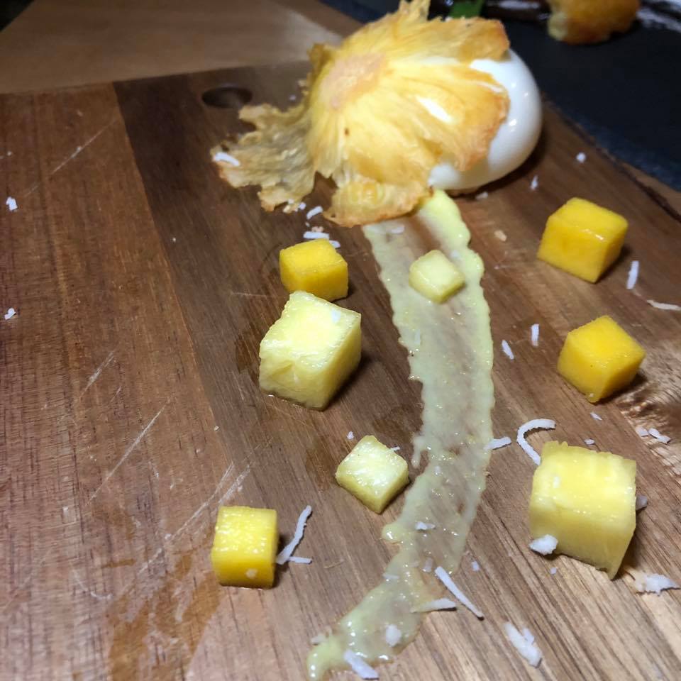 Pineapple Panna Cotta at Dollywood's DreamMore Resort