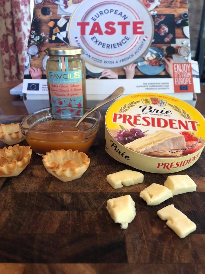 Ingredients for mini brie bites