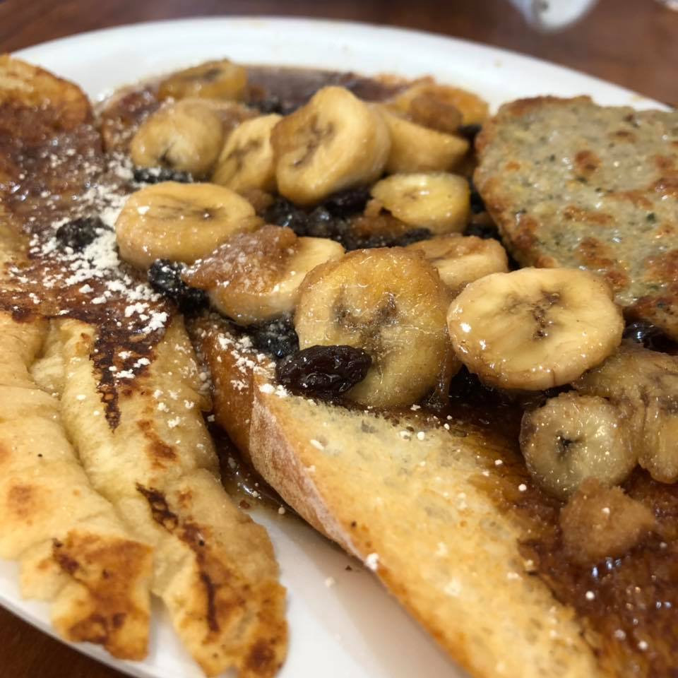 Bananas Foster Pain Perdu at The Ruby Slipper