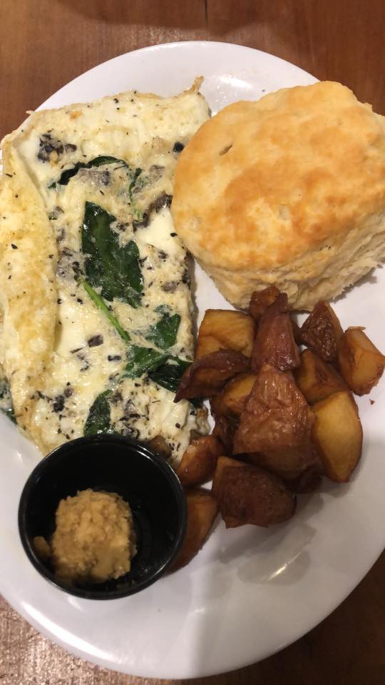 Skinny Florentine at The Ruby Slipper