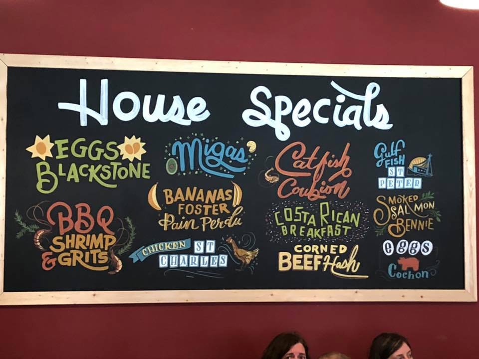 The Ruby Slipper house specials