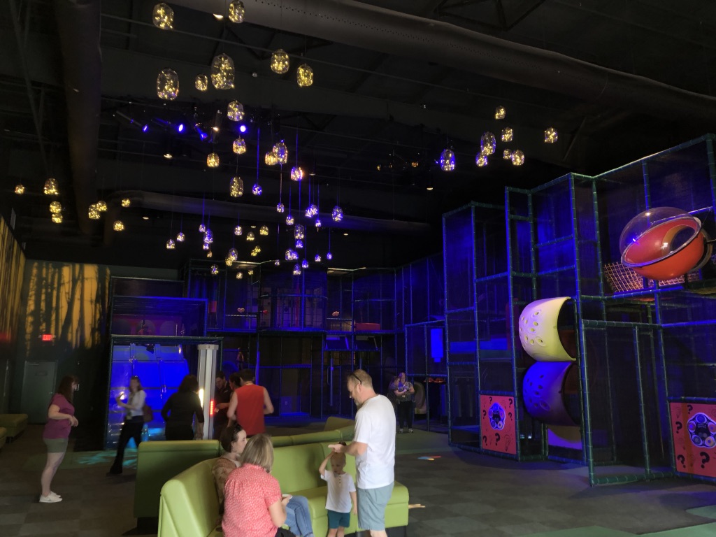 indoor play area in Wildwood Grove at Dollywood