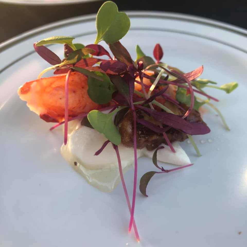 Main Lobster with whipped ricotta