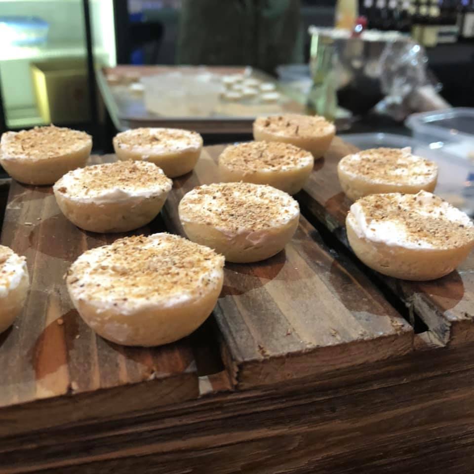 foie gras mousse tartlet