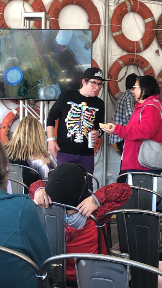 Justin Warner cooking demo