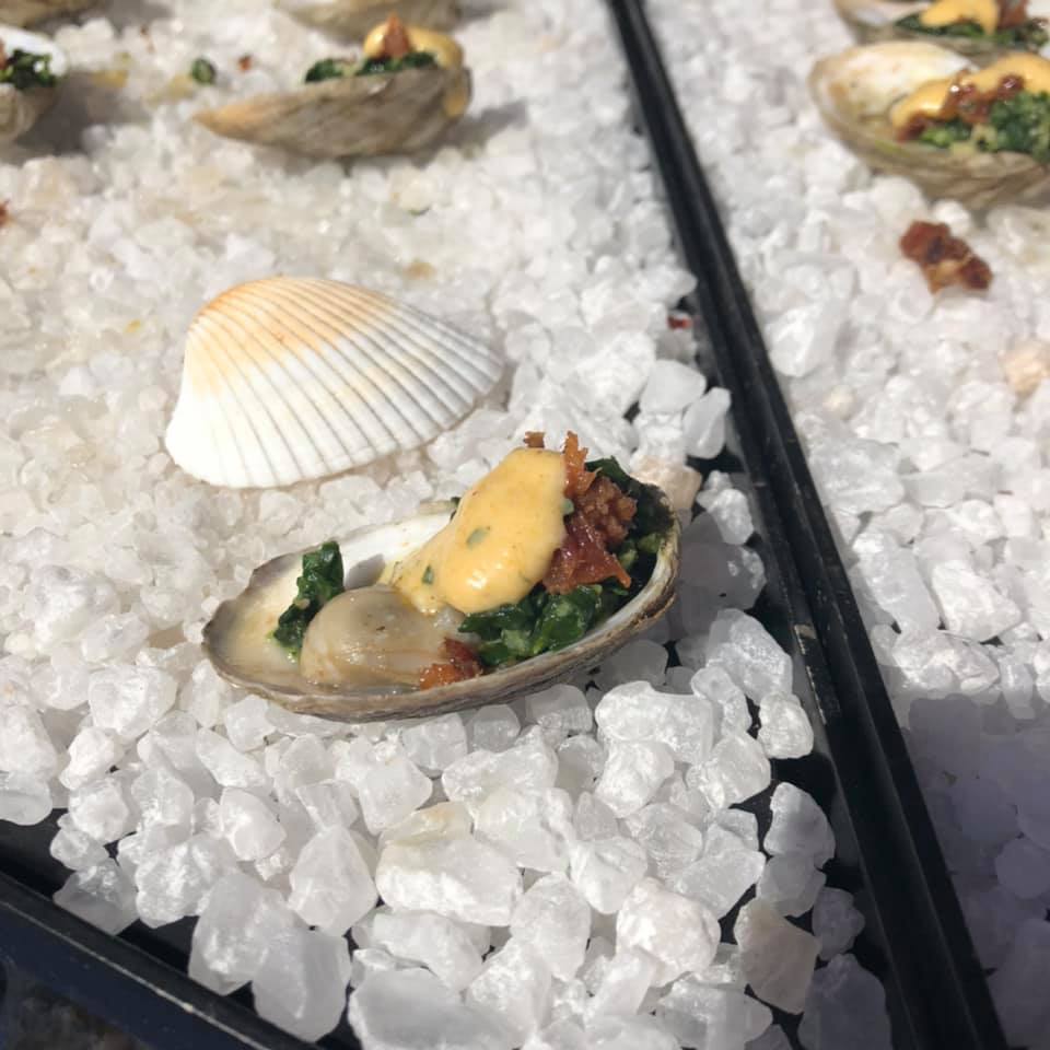 great oyster presentation
