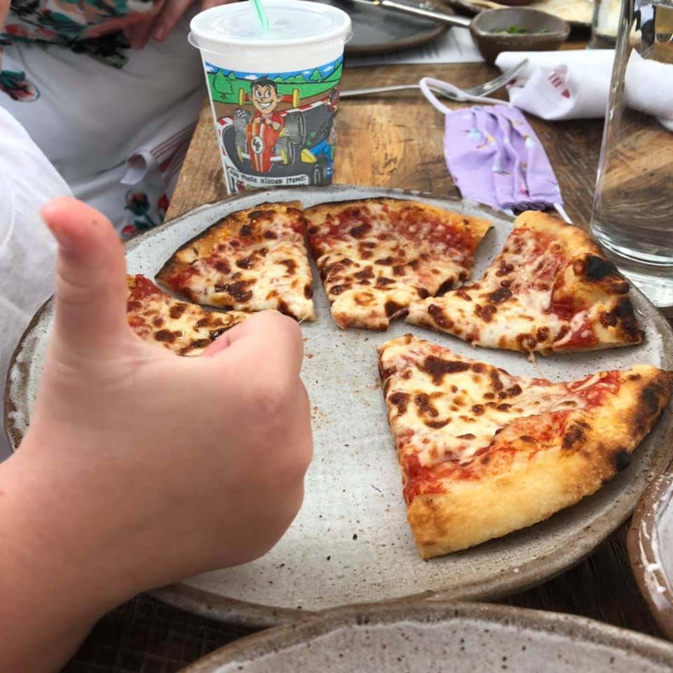 The Moody Foody Jr. Thumbs up