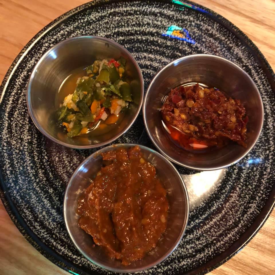 spice tray for extra heat