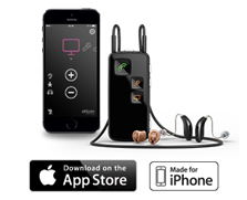 Streamer Pro by Oticon connecta entertainment, information and ideas to your hearing aid via iPhone.