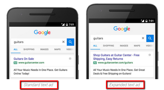 google ads on mobile