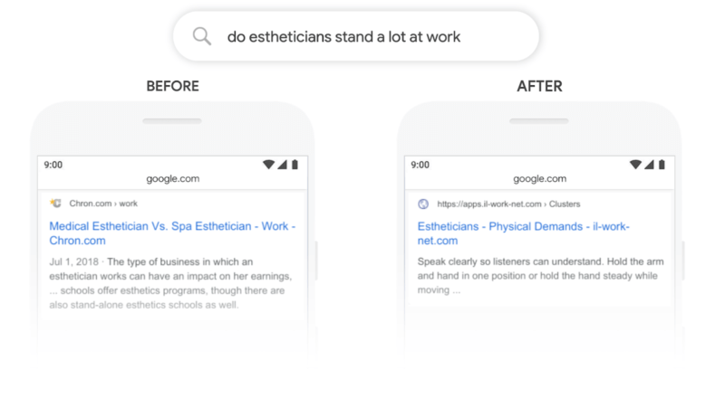 Google BERT Example 2