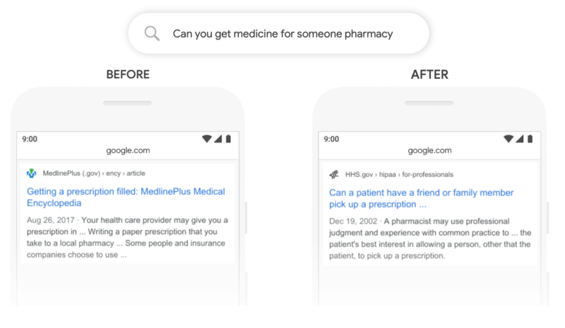 Google BERT Example 3