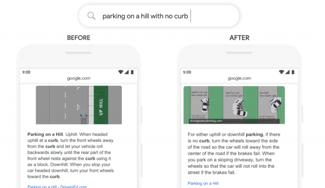 Google BERT Example - Rich Snippets
