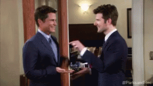 Ben Wyatt Chris Traeger GIF - BenWyatt ChrisTraeger ParksAndRec ...