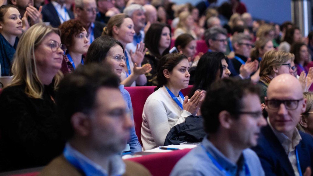 The audience at Cancer Crosslinks 2020.