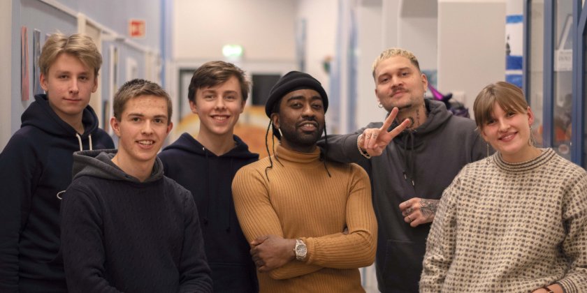 GLIMT UB, Arif and Unge Ferrari at Rikshospitalet, Oslo.