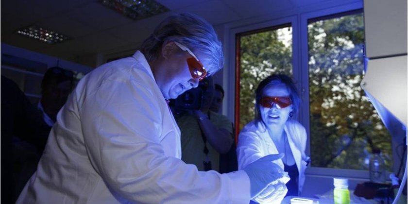 Erna Solberg visits PCI Biotech
