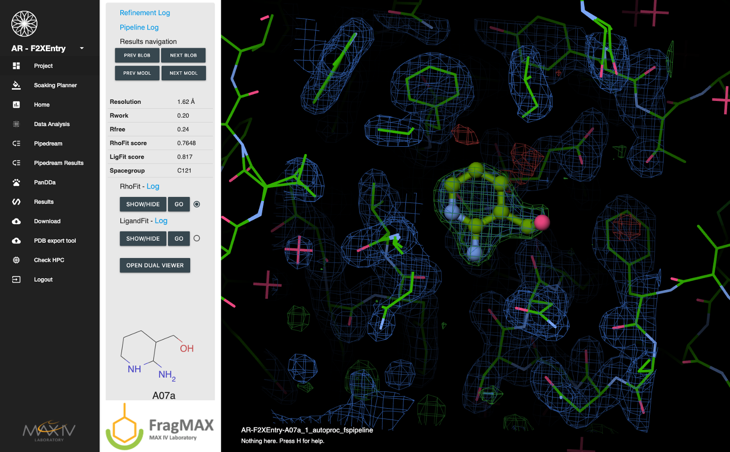 First Test of FragMAX Platform Delivers for HZB Compound Libraries