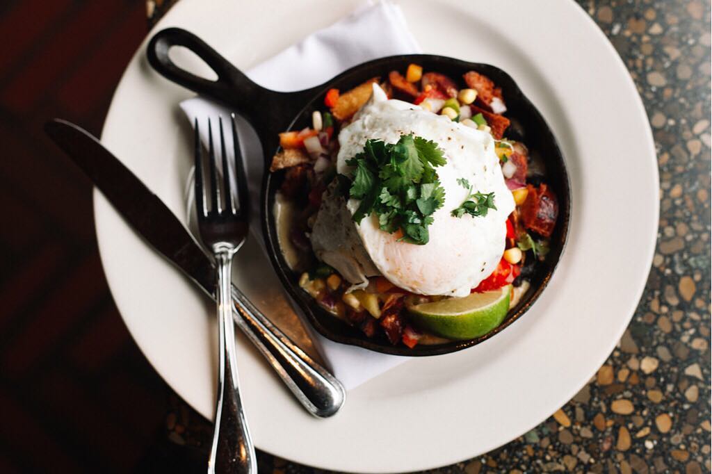 brunch food at Third & Hollywood at Grandview Heights