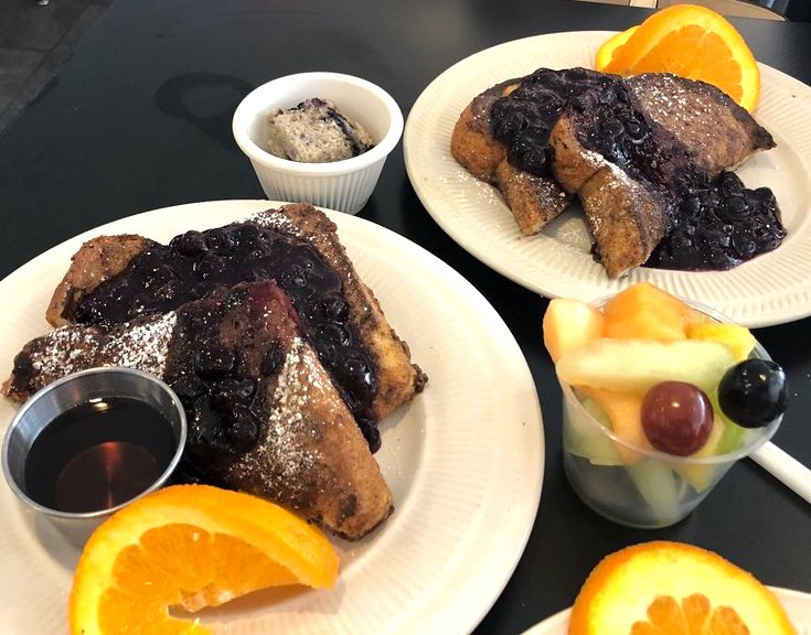 brunch food at Scotty's Cafe at Eastmoor / Bixley