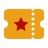 movie ticket icon