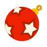 holiday ornament icon
