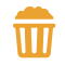 popcorn bag icon