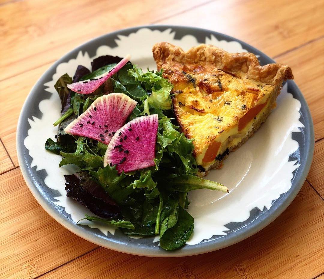 brunch food at Dough Mama in Clintonville