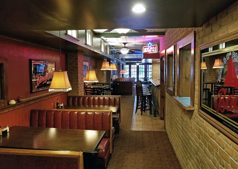 Interior of Old Bag of Nails Pub