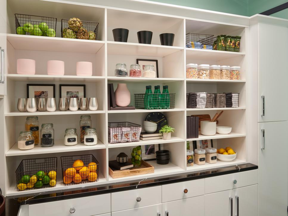 built in pantry