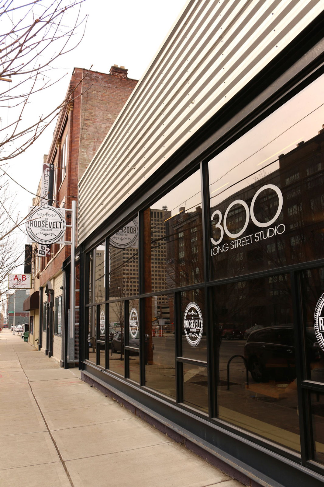 Roosevelt Coffeehouse sleek exterior