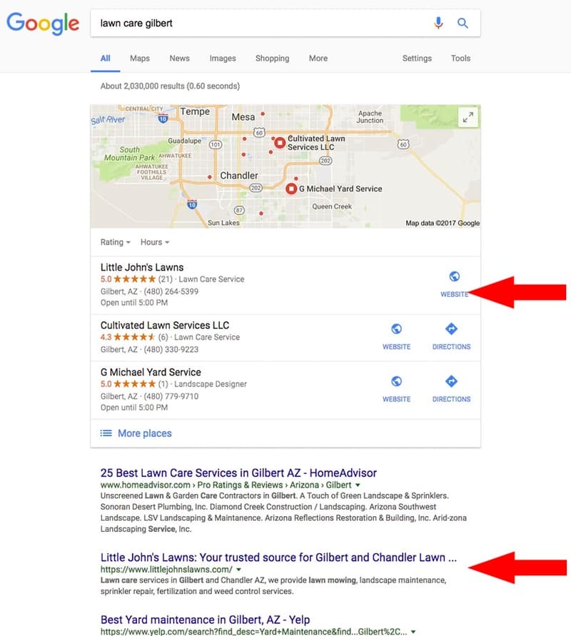 Sustainable lawn care case study image